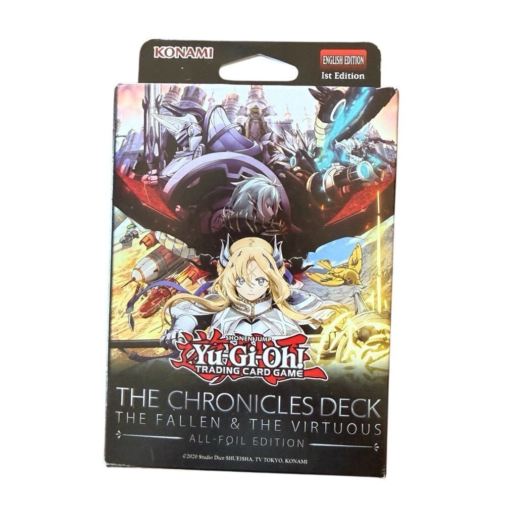 Konami Yu-Gi-Oh! The Chronicles Deck: The Fallen & The Virtuous All-Foil Edition